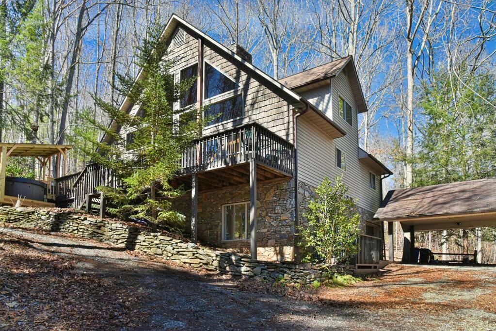 The Camby Cabin Just 12 Miles To Downtown Asheville Exterior foto